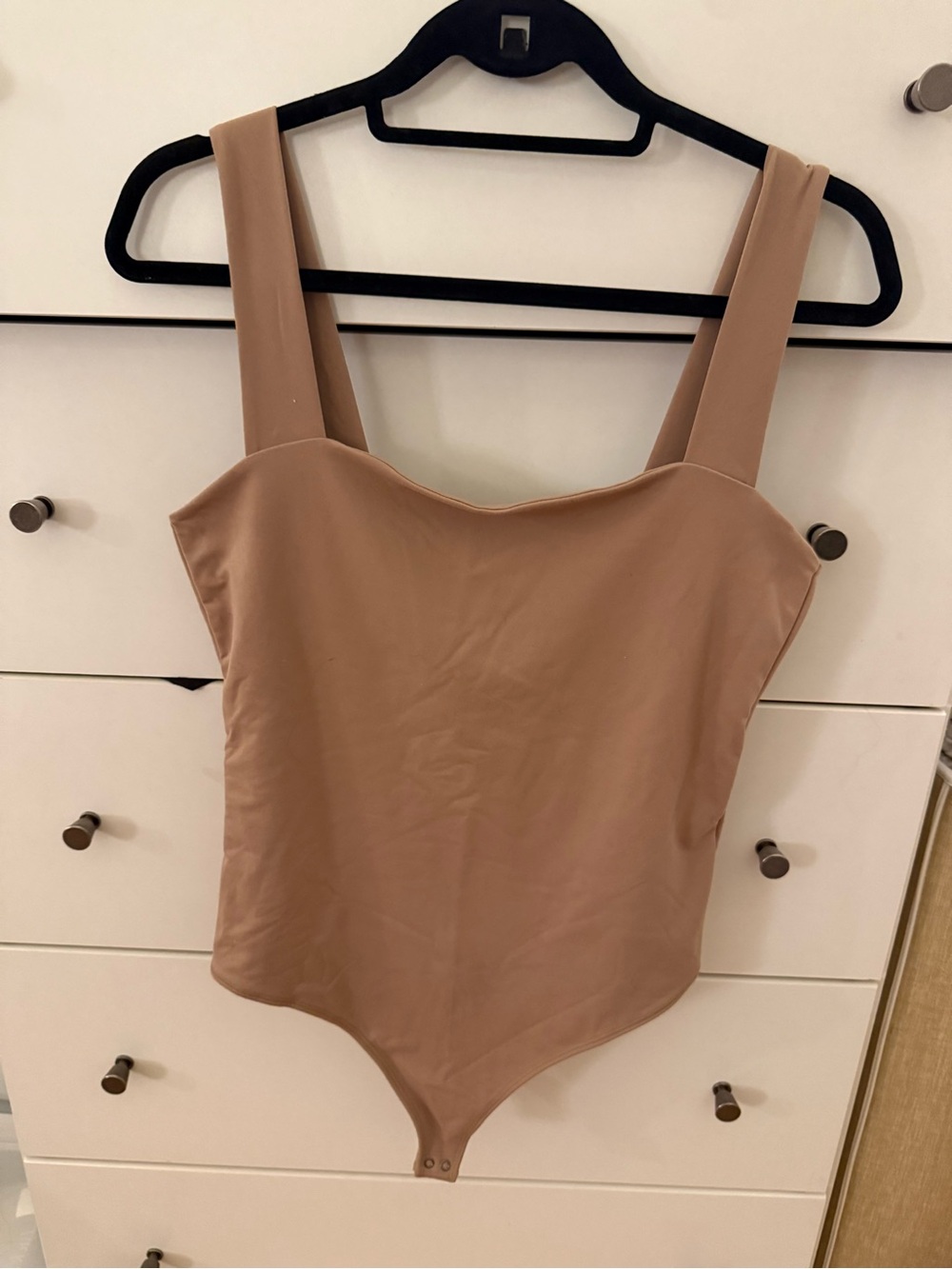 Abercrombie & Fitch Kids Nude Tan One-Piece Bodysuit